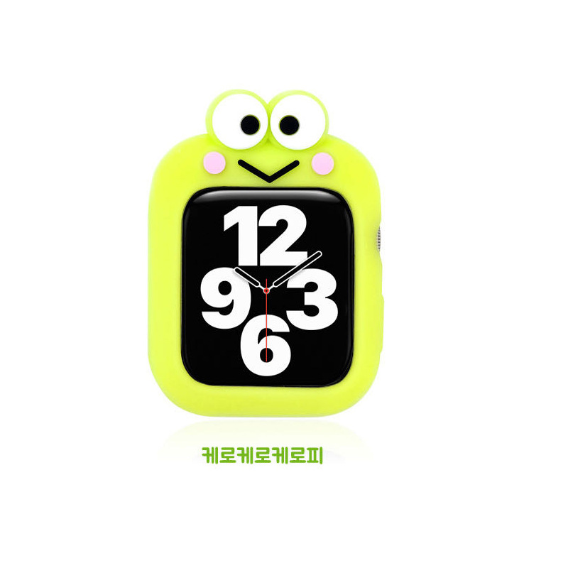 三麗鷗適用iwatch蘋果手錶硅膠保護套applewatch6代7/SE/5/4/3/2
