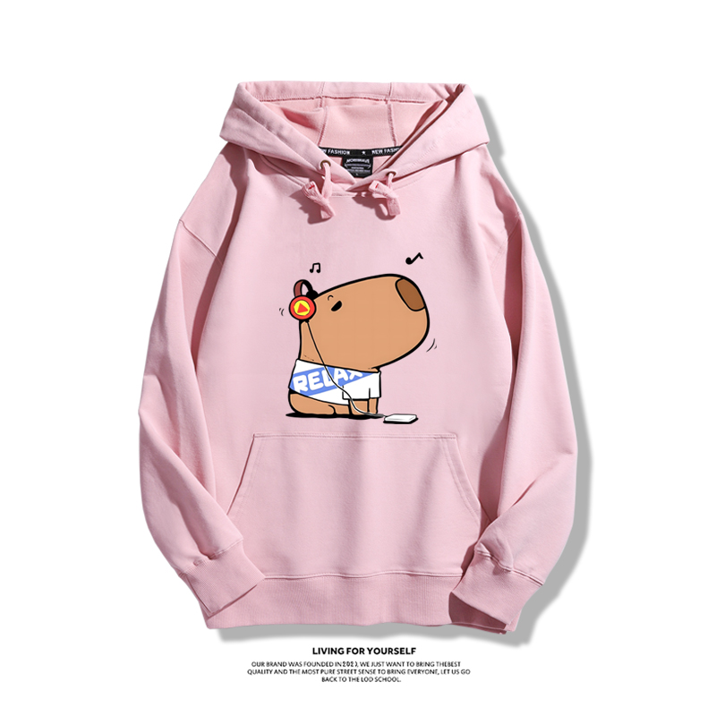 卡皮巴拉新款 親子情侶男女款連帽衛衣-ZUIHANG SHOP