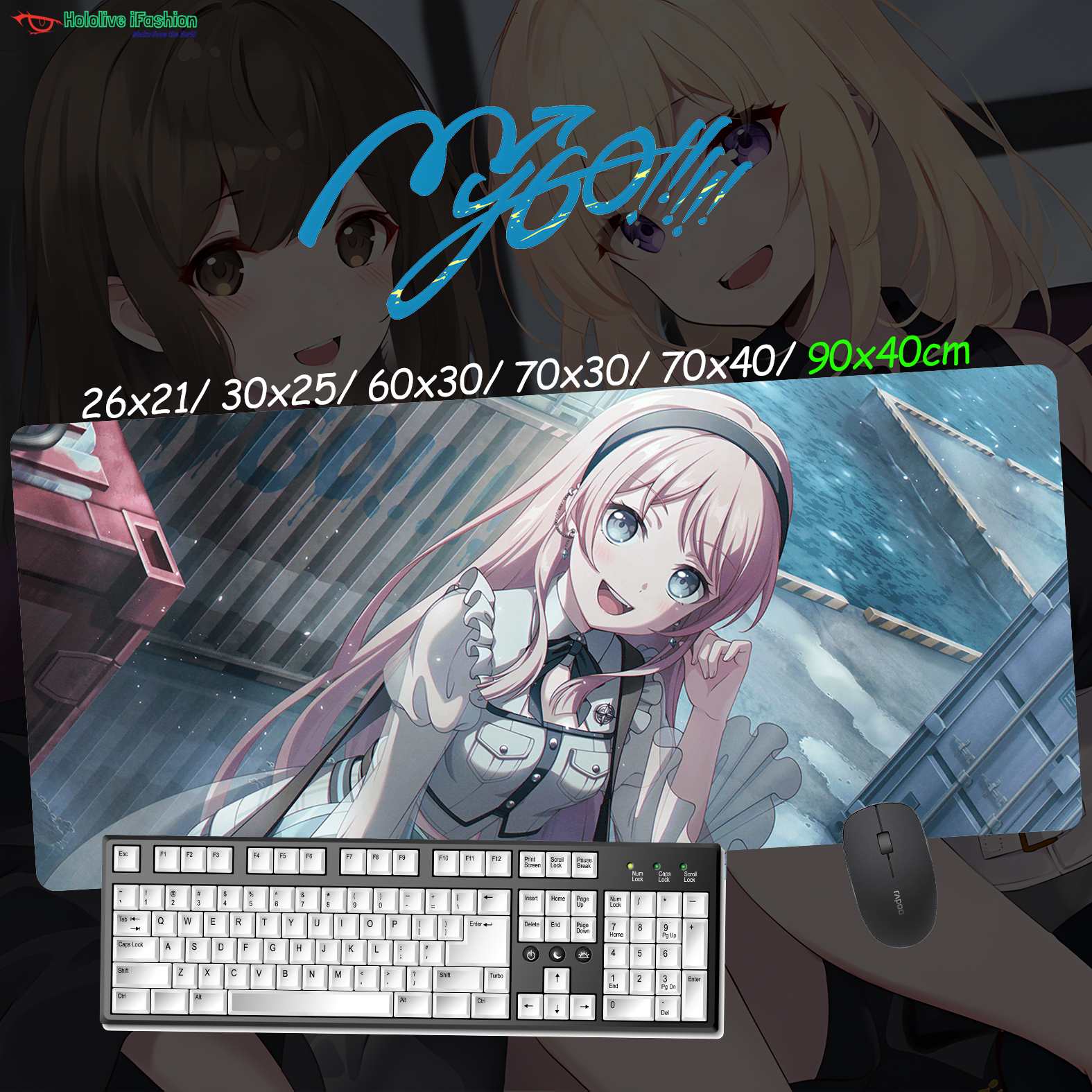 BanG Dream! It's MyGO!!!!! 超大鎖邊主題桌墊 布質滑鼠墊