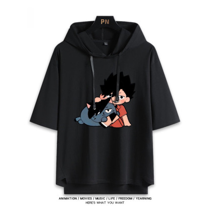 排球少年 連帽短袖T恤