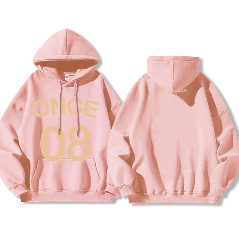 TWICE同款 寬鬆百搭 秋冬款 寬鬆連帽衛衣-ZUIHANG SHOP