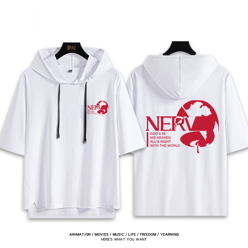 EVA福音戰士 連帽短袖T恤-ZUIHANG SHOP