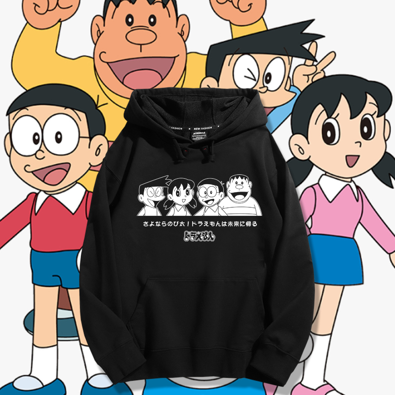 叮噹貓新款 親子情侶男女款連帽衛衣-ZUIHANG SHOP