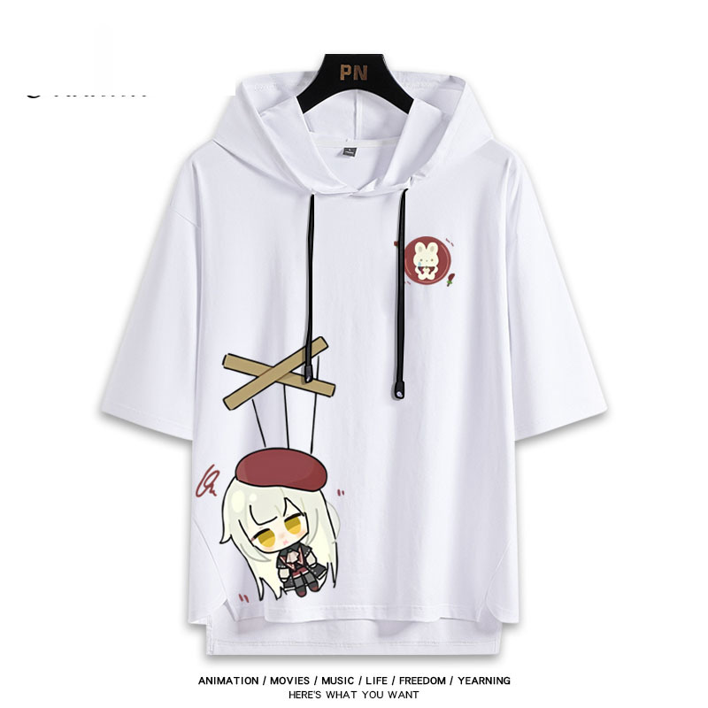 BanG Dream! Ave Mujica 若葉睦 連帽短袖T恤