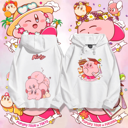 星之卡比新款 親子情侶男女款連帽衛衣-ZUIHANG SHOP