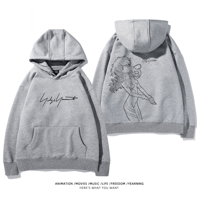 新世紀福音戰士新款 親子情侶男女款連帽衛衣-ZUIHANG SHOP