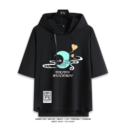 鬼滅之刃  連帽短袖T恤-ZUIHANG SHOP