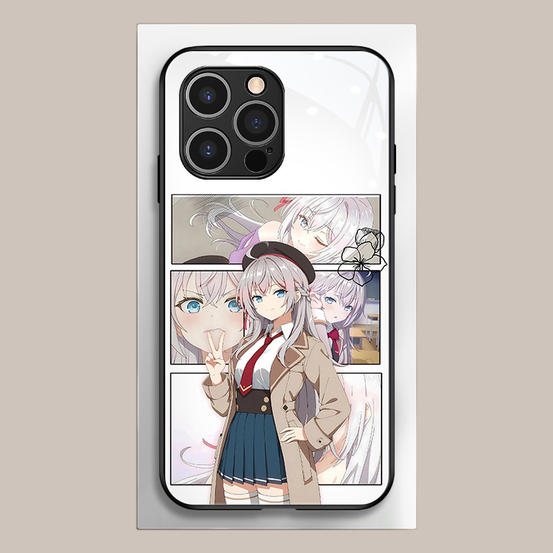 艾莉同學新款高清全包防摔玻璃殼-ZUIHANG SHOP