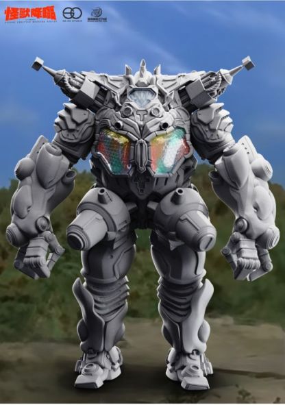 【預購】乘風工作室 怪獸降臨50再造怪獸系列《帝皇機器橋》GK白膜