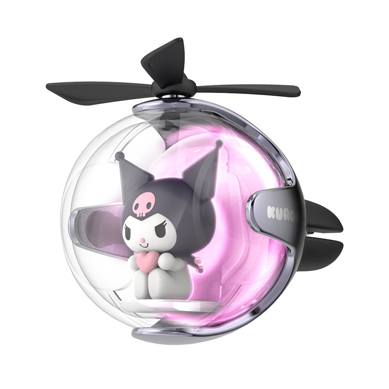 三麗鷗飛行球小風扇高級感車載擺件-ZUIHANG SHOP