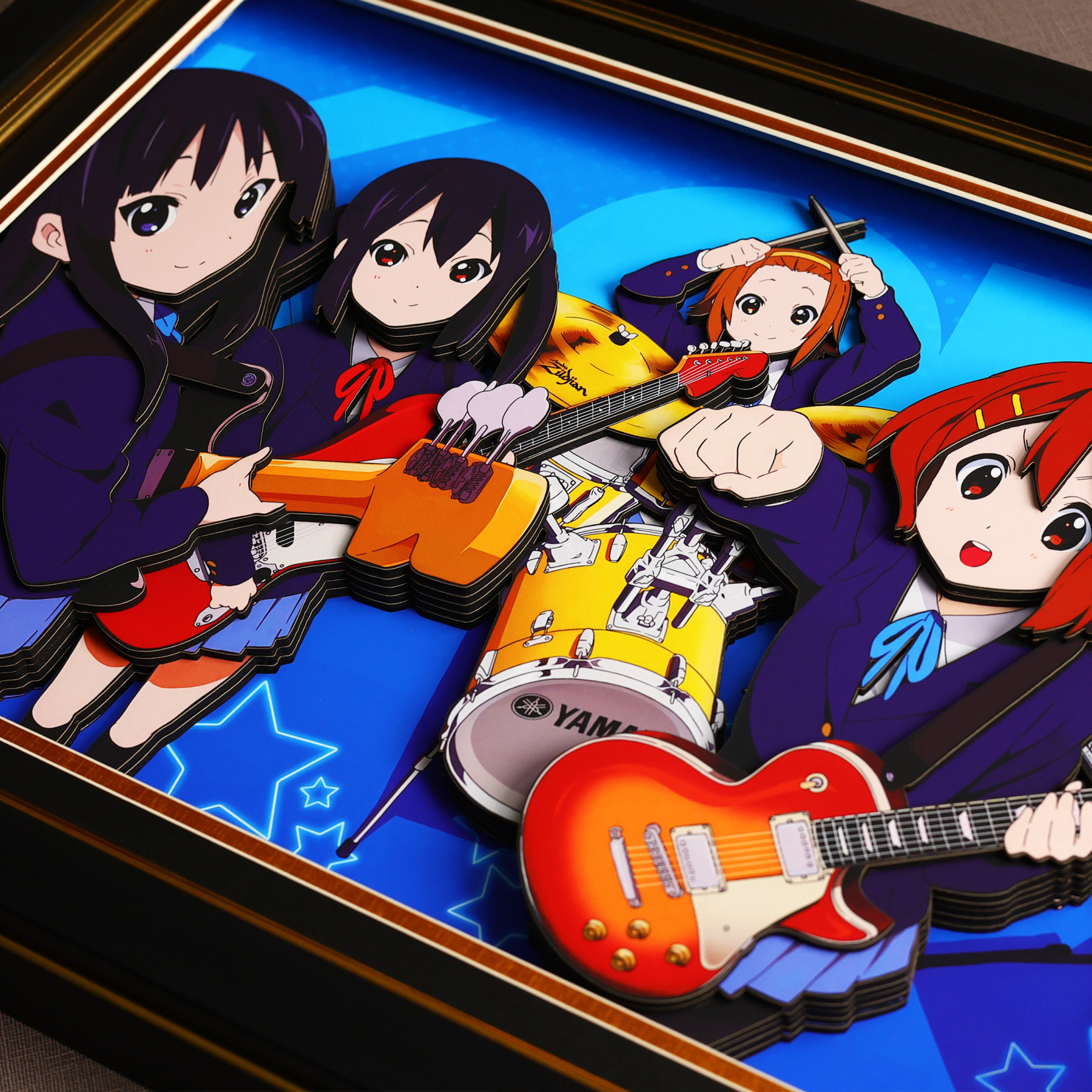 輕音少女 3D立體畫-ZUIHANG SHOP