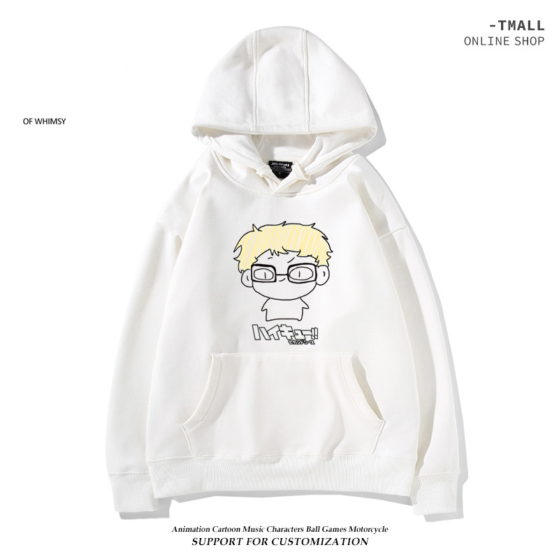 排球少年新款 親子情侶男女款連帽衛衣-ZUIHANG SHOP