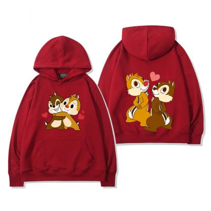 奇奇和蒂蒂新款 親子情侶男女款連帽衛衣-ZUIHANG SHOP