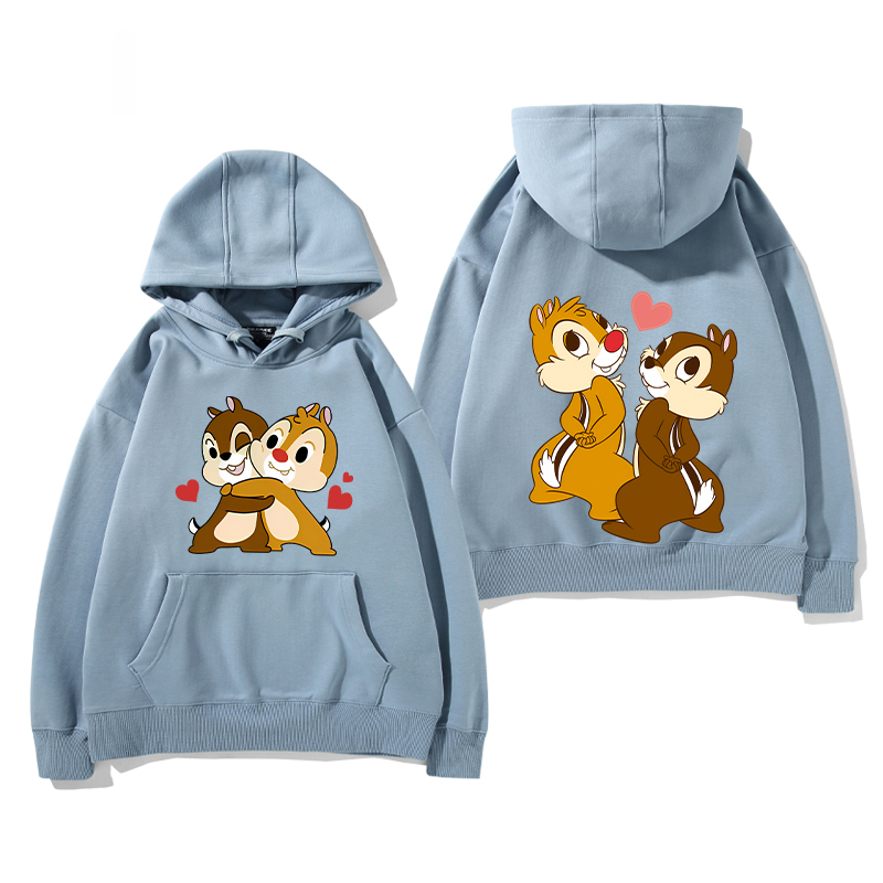 奇奇和蒂蒂新款 親子情侶男女款連帽衛衣-ZUIHANG SHOP