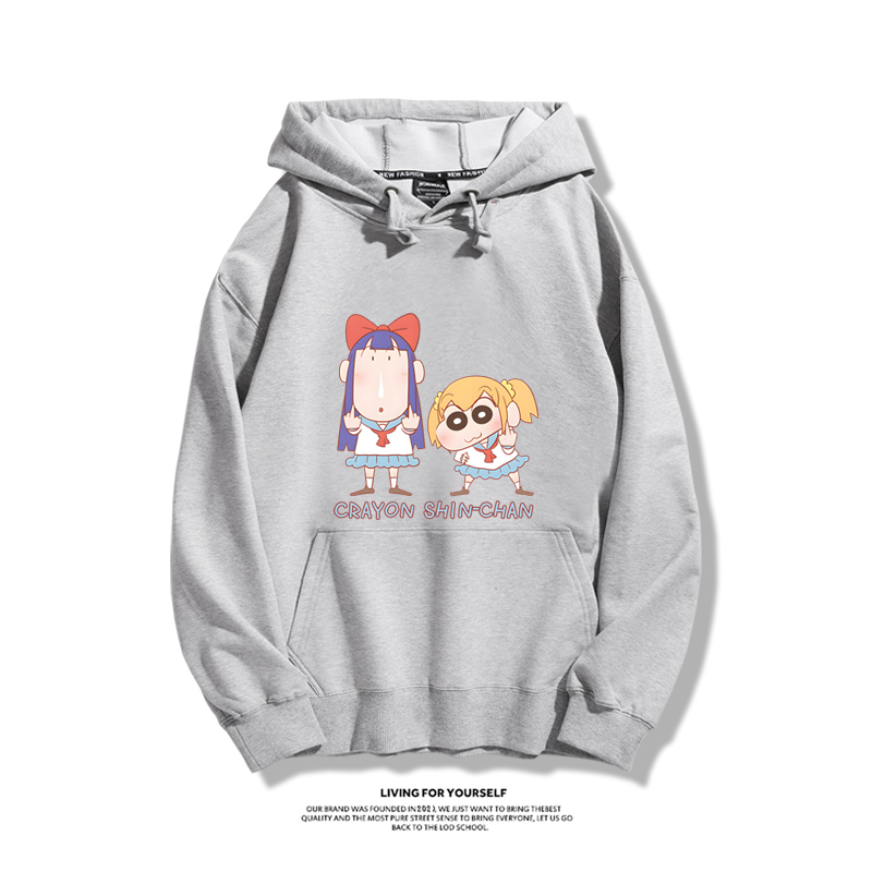 蠟筆小新新款 親子情侶男女款連帽衛衣-ZUIHANG SHOP