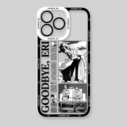 再見繪梨天使眼透明防摔軟殼