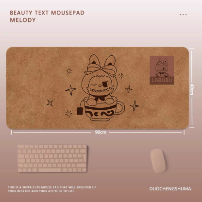labubu拉布布 主題桌墊 布質滑鼠墊-ZUIHANG SHOP