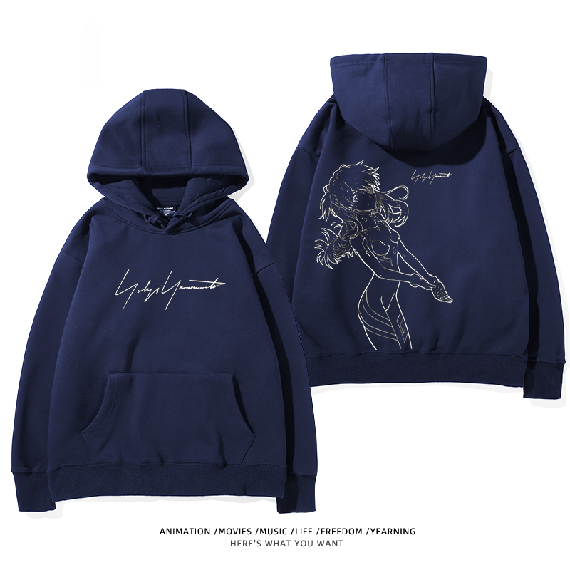 新世紀福音戰士新款 親子情侶男女款連帽衛衣-ZUIHANG SHOP