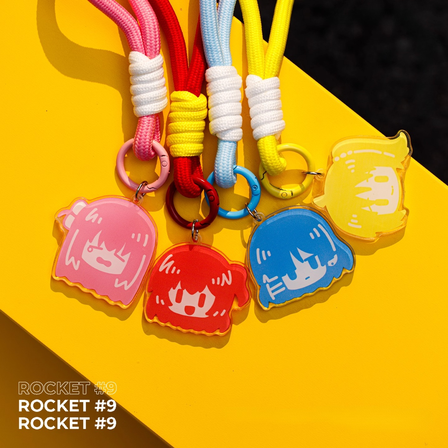 孤獨搖滾同人動漫周邊鑰匙扣掛件