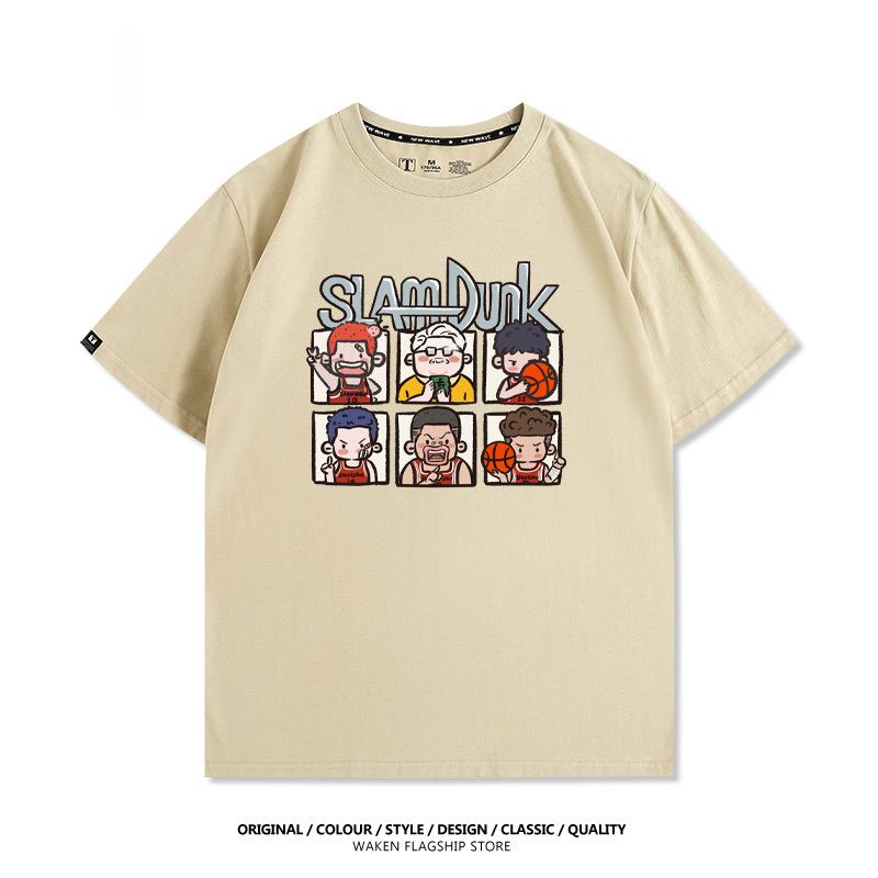 灌籃高手Q版 印花短袖T恤-ZUIHANG SHOP