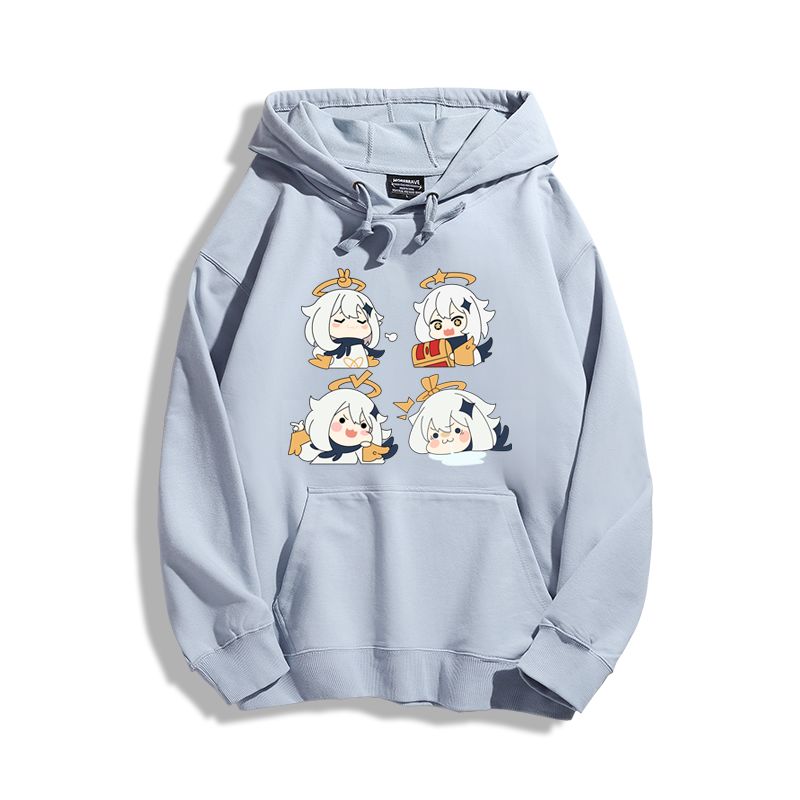 原神派蒙新款 親子情侶男女款連帽衛衣-ZUIHANG SHOP