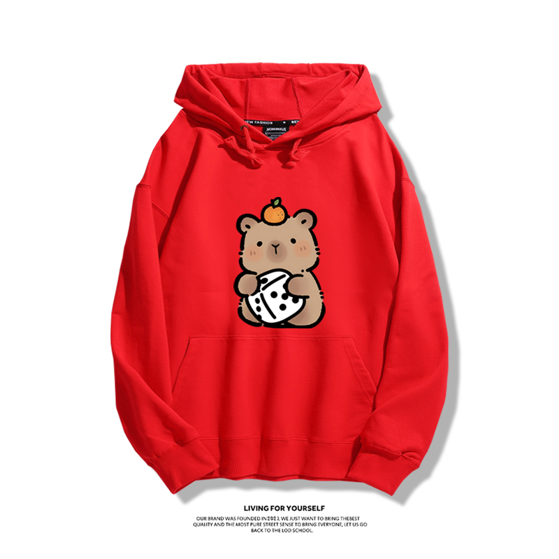 卡皮巴拉新款 親子情侶男女款連帽衛衣-ZUIHANG SHOP