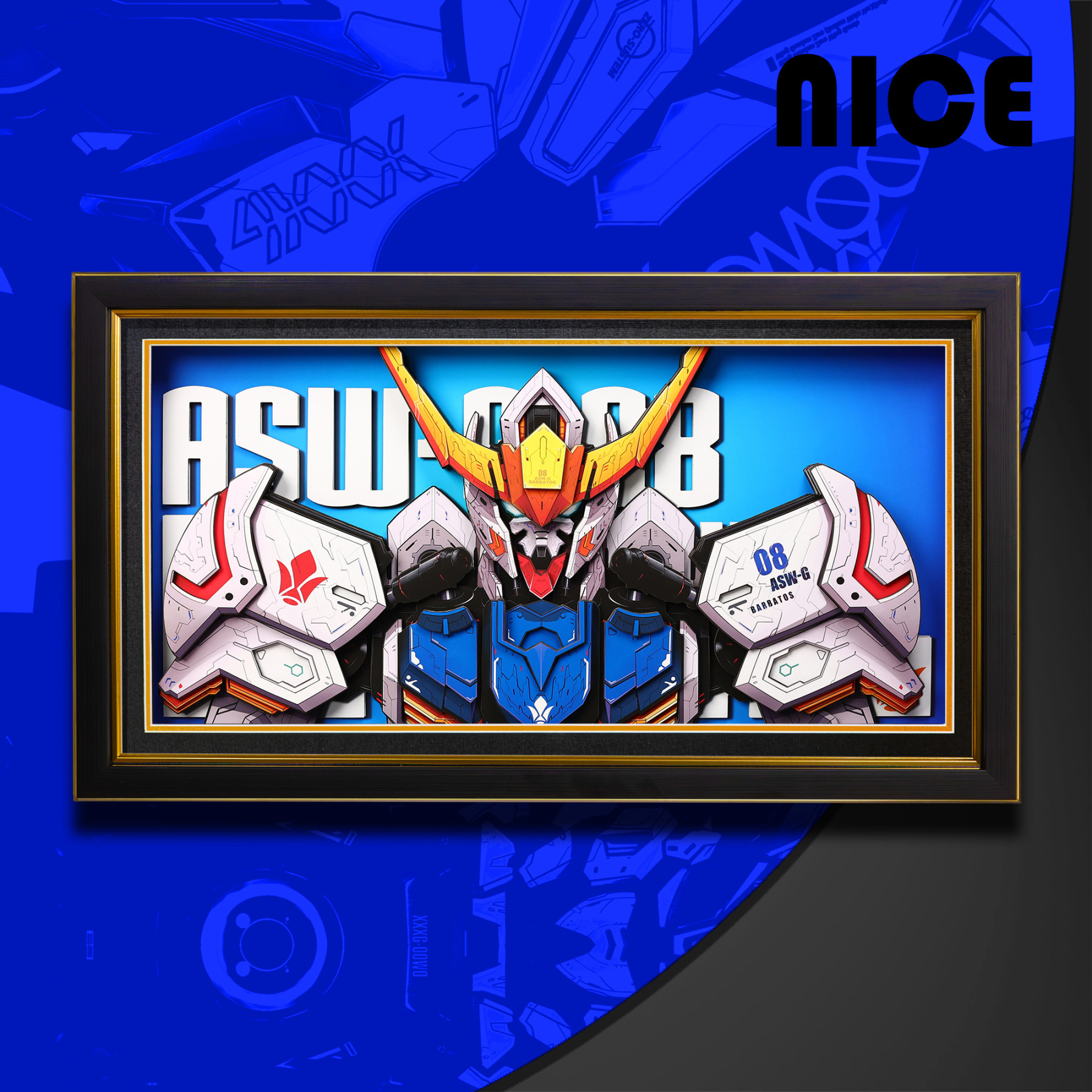 機動戰士鋼彈 3D立體畫-ZUIHANG SHOP