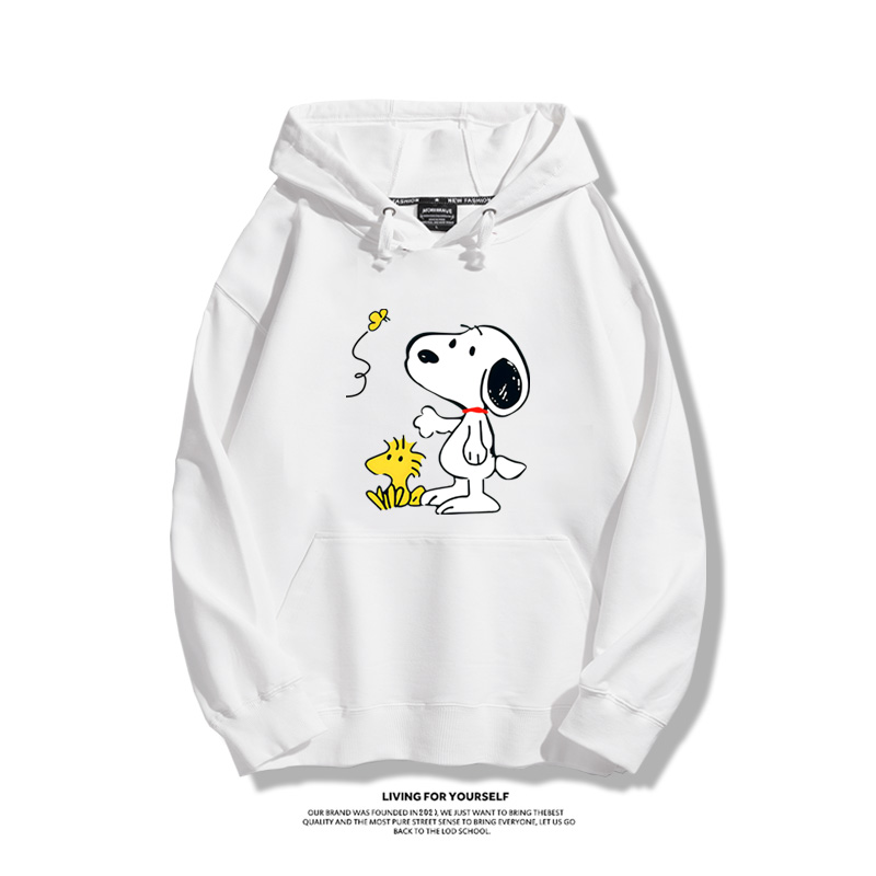 史努比 秋冬新款 親子情侶男女連帽衛衣