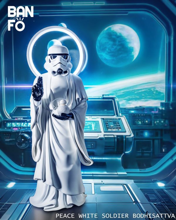 【預購】BANFO萬佛 和平白兵（STOPWARS）-ZUIHANG SHOP