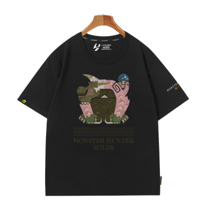 魔物獵人荒野 第2彈 印花短袖T恤-ZUIHANG SHOP