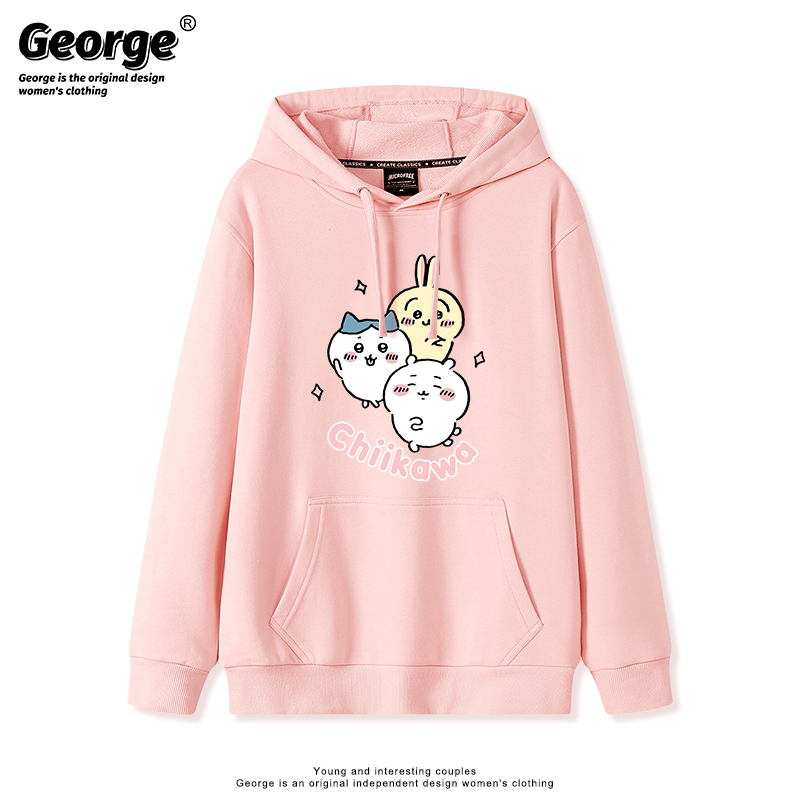 Chiikawa新款 親子情侶男女款連帽衛衣-ZUIHANG SHOP