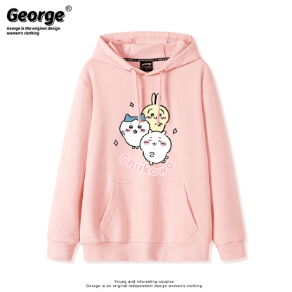 Chiikawa新款 親子情侶男女款連帽衛衣-ZUIHANG SHOP