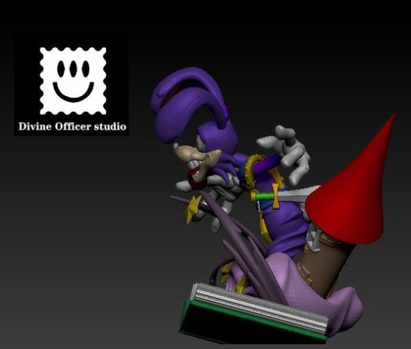 【預購】神官工作室 卡通暗黑兔