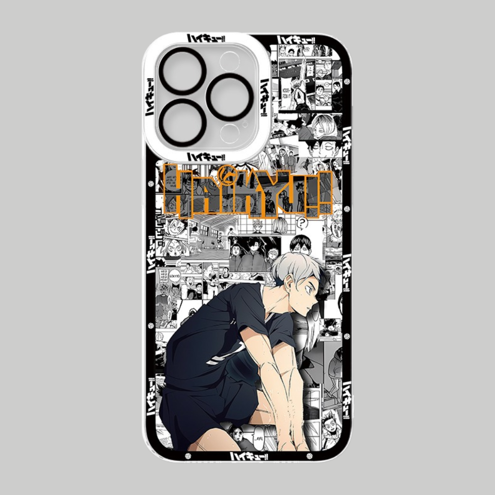 排球少年天使眼透明防摔軟殼-ZUIHANG SHOP