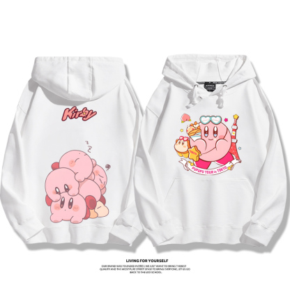 星之卡比新款 親子情侶男女款連帽衛衣-ZUIHANG SHOP