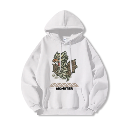 Monster Hunter Rise魔物獵人新款 親子情侶男女款連帽衛衣-ZUIHANG SHOP