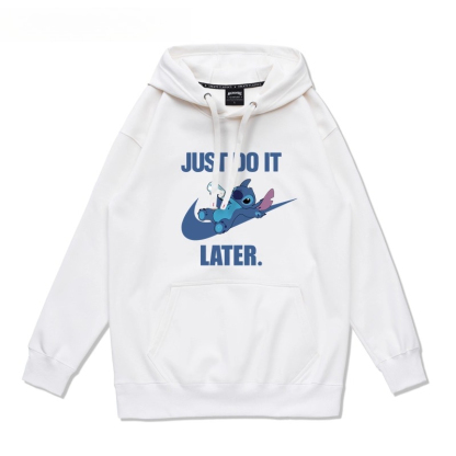 史迪仔卡通 聯名衛衣2025秋冬新款 親子情侶裝連帽衛衣