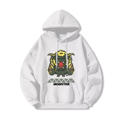 Monster Hunter Rise魔物獵人新款 親子情侶男女款連帽衛衣-ZUIHANG SHOP