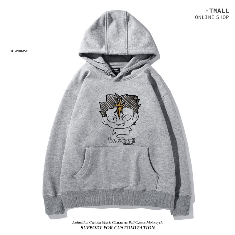 排球少年新款 親子情侶男女款連帽衛衣-ZUIHANG SHOP