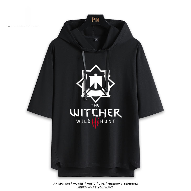 巫師3狂獵 連帽短袖T恤-ZUIHANG SHOP