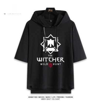 巫師3狂獵 連帽短袖T恤-ZUIHANG SHOP