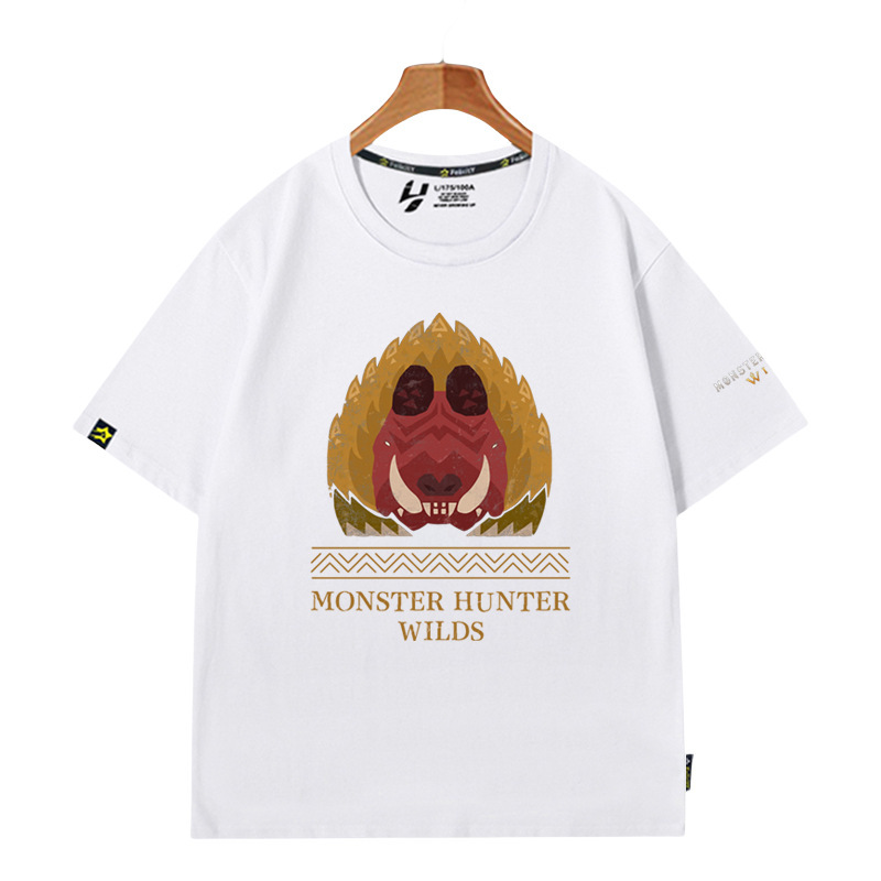 魔物獵人荒野 第2彈 印花短袖T恤-ZUIHANG SHOP