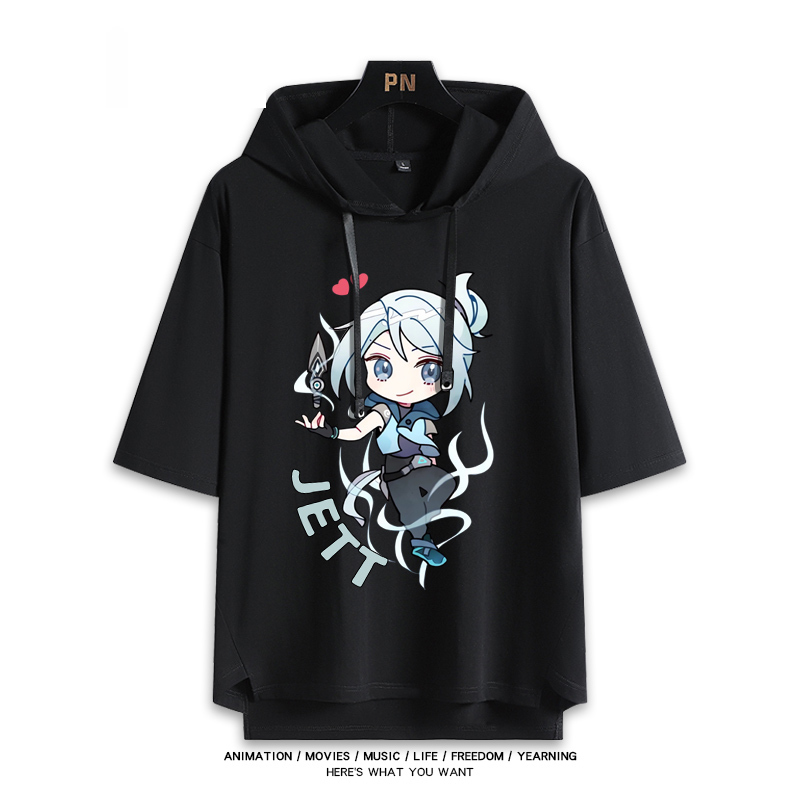 無畏契約VALORANT 連帽短袖T恤-ZUIHANG SHOP