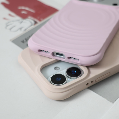 iPhone 磁吸系列 簡約波漾手機殼