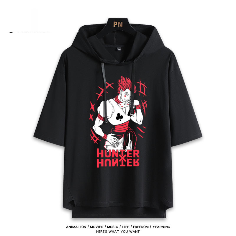 全職獵人 西索 連帽短袖T恤-ZUIHANG SHOP