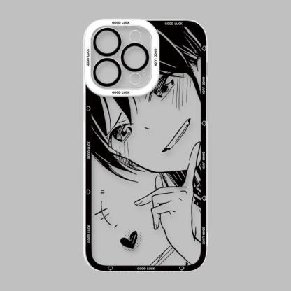 百變的七倉同學天使眼透明防摔軟殼-ZUIHANG SHOP