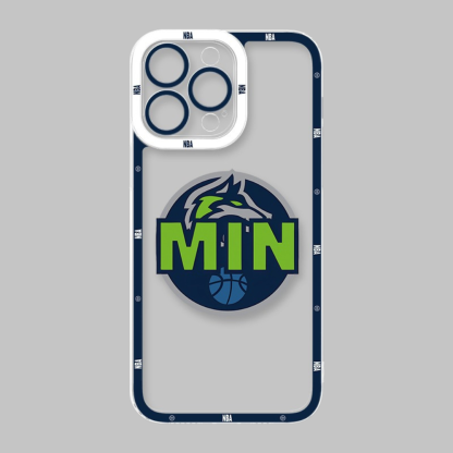 NBA隊徽天使眼透明防摔軟殼