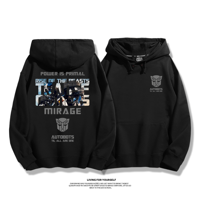 變形金剛新款 親子情侶男女款連帽衛衣-ZUIHANG SHOP