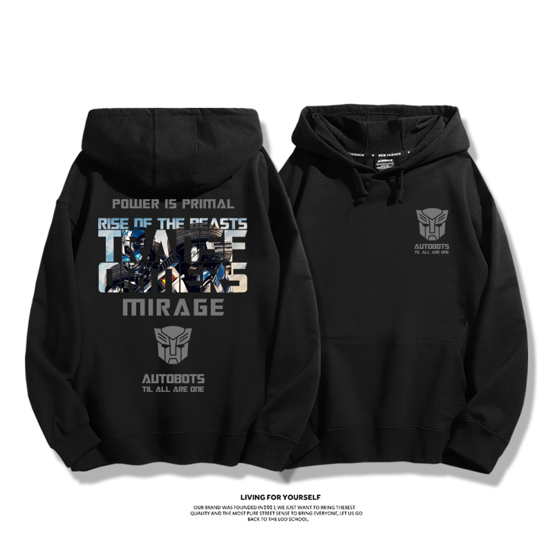 變形金剛新款 親子情侶男女款連帽衛衣-ZUIHANG SHOP