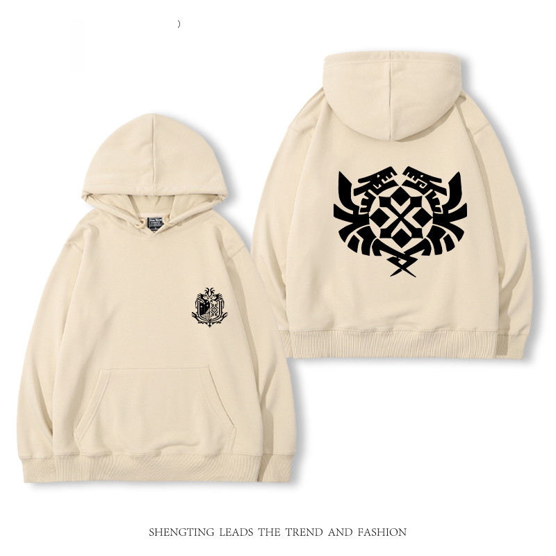 Monster Hunter Rise魔物獵人新款 親子情侶男女款連帽衛衣-ZUIHANG SHOP